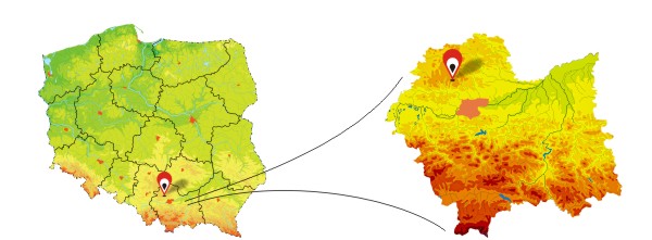 Dolina Kobylańska mapka